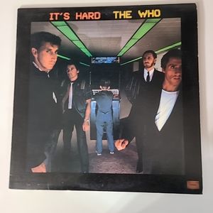 The Who Its Hard Vinyl Album LP